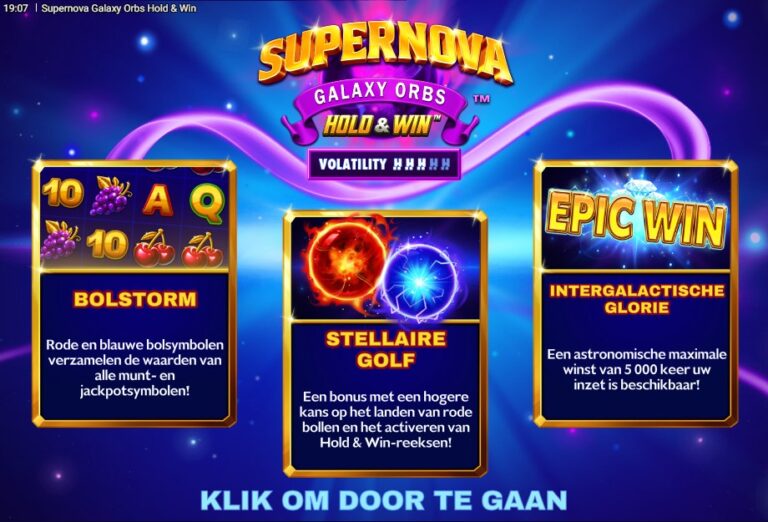 Screenshot 1 van Supernova Galaxy Orbs